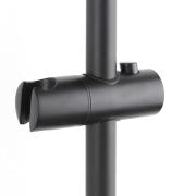 Sprchový systém SAT na stěnu s pákovou baterií černá SATSSPKC. obr. 6&nbsp;