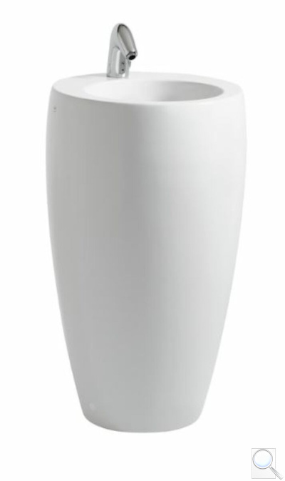 Volně stojící umyvadlo Laufen Alessi One 53x53 cm otvor pro baterii uprostřed H8119724001041. obr. 1