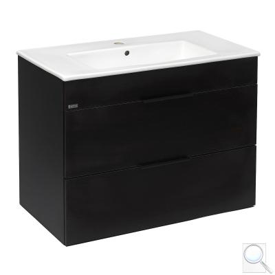 Koupelnová skříňka s umyvadlem Jika Plan 80x44,1x62,2 cm dub H4537621763021 obr. 1