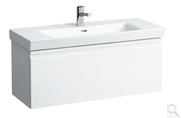 Koupelnová skříňka pod umyvadlo Laufen Pro Nordic 97x45x37,2 cm bílá 8315.7.095.463.1. obr. 1