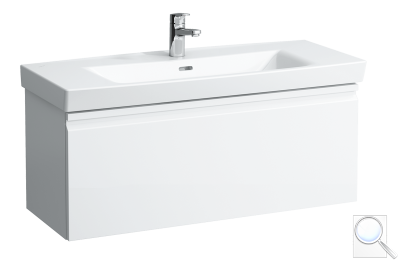 Koupelnová skříňka pod umyvadlo Laufen Pro Nordic 97x45x37,2 cm bílá 8315.7.095.463.1. obr. 1