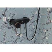 Vanová baterie SAT Fusion bez sprchového setu 150 mm černá/bronz mat SATBSFU222CPCBR. obr. 2