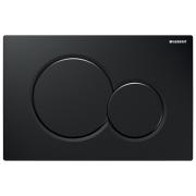 Ovládací tlačítko Geberit Sigma01 plast. černá RAL 9005 (kód: 115.770.DW.5)&nbsp;