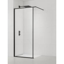 Sprchová zástěna SAT Walk-In se stírací lištou 140 cm SATWISL140C