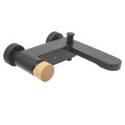 Vanová baterie SAT Fusion bez sprchového setu 150 mm páka světlé dřevo SATBSFU222DSC. (2)