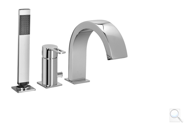 Vanová baterie Paffoni Ringo se sprchovým setem chrom RIN040. 