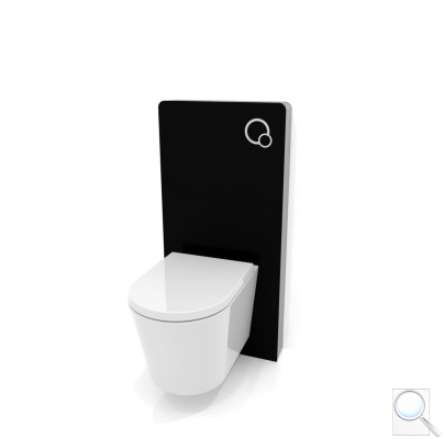 Závěsný WC set předstěnová montáž SAT Brevis SIKOSGBRETORBL. obr. 1