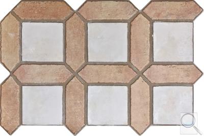 Dlažba Bestile Arenta cotto white mix barev