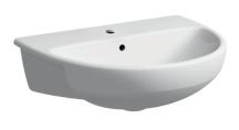 Polozápustné umyvadlo Geberit Selnova 55x44 cm otvor pro baterii uprostřed 500.311.01.7