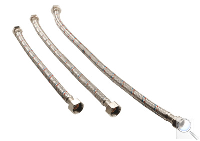 Hadička Geos AGT 3/8"x3/8" MM 20 cm T642038CR. obr. 1