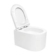 WC se sedátkem softclose závěsné SAT bílé vírové SAT72010RTORP. obr. 3&nbsp;
