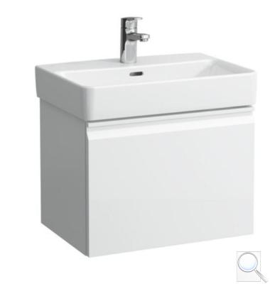Koupelnová skříňka pod umyvadlo Laufen Pro 47x45x39 cm bílá lesk, wenge dřevodekor bílá lesk
