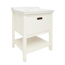 Koupelnová skříňka s umyvadlem Naturel Country 79,5x85x53 cm bílá COUNTRY80ZBI