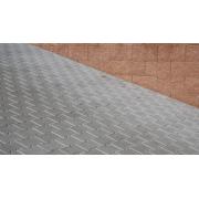 Zámková dlažba KOST. povrch hladký - barva šedá 1