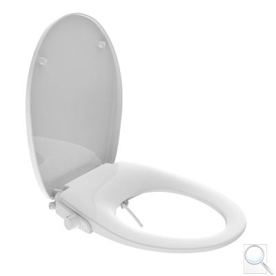 Bidetové sedátko softclose SAT bílá SATBEASY2233. 