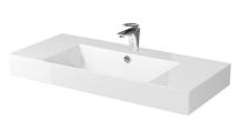 Nábytkové umyvadlo Cersanit Inverto 100x45 cm obdélníkové bílá K671-007