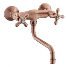 Umyvadlová baterie Paffoni Ricordi s otočným ramínkem 150 mm měď IR161RM