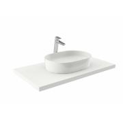 Umyvadlo na desku Ravak Moon 56x40 cm bez otvoru pro baterii, bez přepadu XJN01300002 MOONUM2. obr. 2