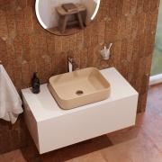 Vysoká umyvadlová baterie SIKO Elements bez výpusti bílá/chrom SIKOBSEL285DB. obr. 4&nbsp;