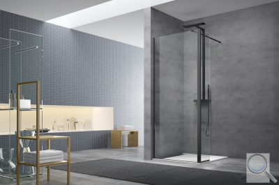 Sprchová zástěna Walk-in 100 cm SAT SATBWI100PRCROZC. obr. 1