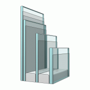 GPU 0068 - Velux výklopně-kyvné střešní okno (Zasklení 68 – Bezpečnostní izolační trojsklo)