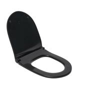WC sedátko VitrA Sento duroplast černá mat 120-483-009. obr. 2 