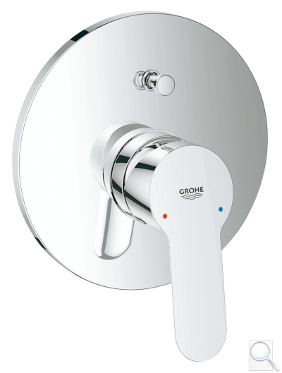 Vanová baterie Grohe Project včetně podomítkového tělesa chrom SIKOBGPRO215. 