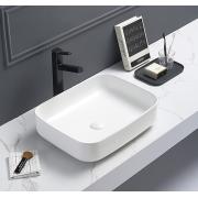 Umyvadlo na desku SAT Infinitio 50x39 cm mat SATINF5039M. obr. 2 