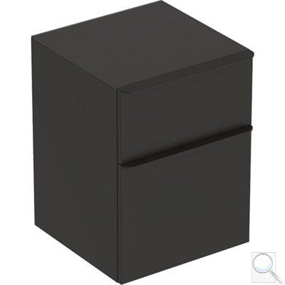 Koupelnová skříňka nízká Geberit Smyle Square 45x60x47 cm láva 500.357.JK.1. obr. 1