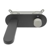 Umyvadlová baterie SAT Fusion včetně podomítkového tělesa páka beton SATBSFU101BC. &nbsp;(5)