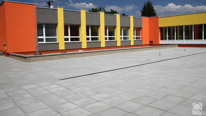 Venkovní betonová dlažba CSB FORMELA III. Povrch hladký - barva šedá