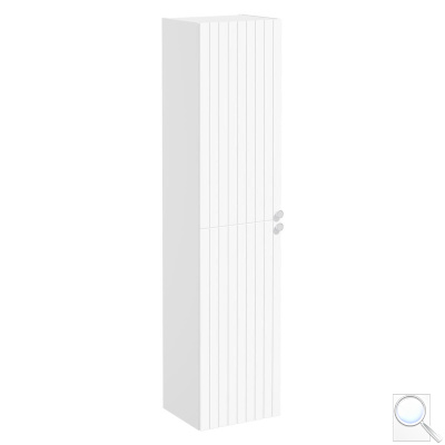 Koupelnová skříňka vysoká Vitra Root 40x180x35 cm bílá mat ROOTV40BI. obr. 1