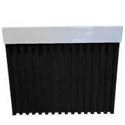 Koupelnová skříňka s umyvadlem SAT Delano 60x46 cm černá mat DELANO60ZCUM. obr. 4 