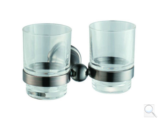 Držák skleniček WF Industrial olejem gumovaný bronz SIKODWFS47. 