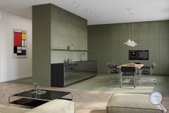 Dlažba Fineza Terra olive zelená -