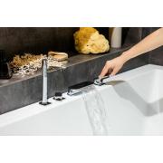 Vanová baterie Ravak Chrome CR025.00 se sprchovým setem chrom X070073. obr. 4