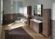 Koupelnová skříňka s umyvadlem Geberit Selnova 80x50,2x65,2 cm ořech hickory 501.258.00.1 (obr. 2)