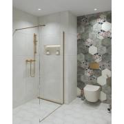 Sprchová tyč SAT DARK na stěnu broušené zlato SATBSSTDABZ. obr. 5