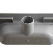 Sprchový žlab S-Line Multi 40 cm plast chrom lesk čtverečky ZLAB40. obr. 5 