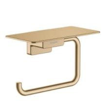 Držák toaletního papíru Hansgrohe AddStoris kartáčovaný bronz 41772140