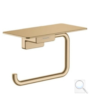 Držák toaletního papíru Hansgrohe AddStoris kartáčovaný bronz 41772140. obr. 1
