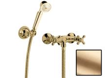 Sprchová baterie Paffoni Ricordi se sprchovým setem 150 mm bronz IR168DBR