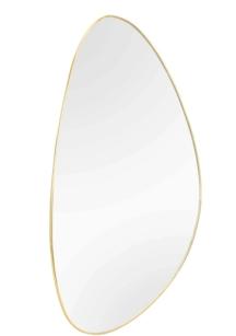 Zrcadlo IDA 60x40 cm Gold TR2070179