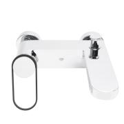 Vanová baterie SAT Fusion bez sprchového setu 150 mm páka kulatá černá SATBSFU222KPC. obr. 2&nbsp;