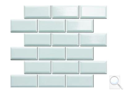 Keramická mozaika Premium Mosaic bílá
