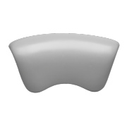 Podhlavník Laguna pro akrylátové vany Laguna - standard (stříbrná VPSTANDARDNEW4)