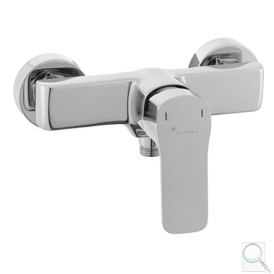 Sprchová baterie Optima Cube Way bez sprchového setu 150 mm chrom CU268. 