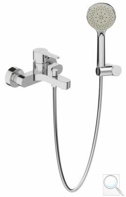 Vanová baterie Jika Mio-N se sprchovým setem 150 mm chrom H3211V70041311 obr. 1