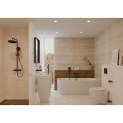 Vanová baterie SAT Aurum bez sprchového setu 150 mm černá matná SATBAUR222C. (3)