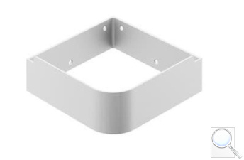 Konzole pod umyvadlo Ravak Yard 24x9x24 cm Bílá X01774. obr. 1